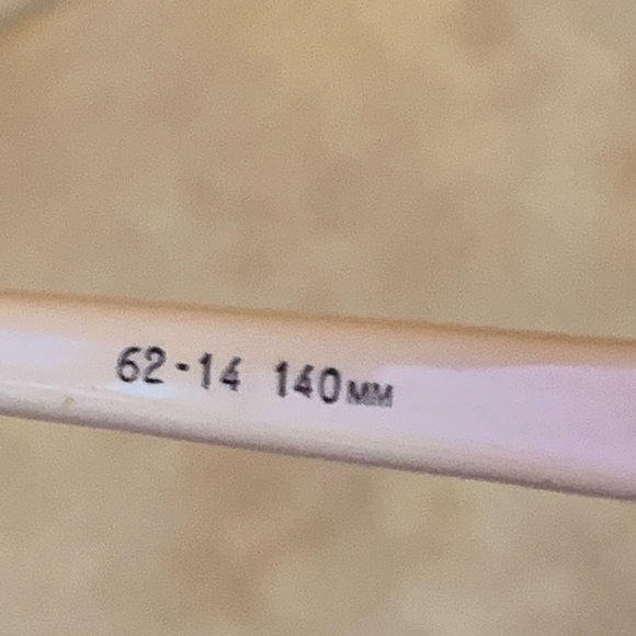 Vtg Oleg Cassini 948 477 White Pearl sunglasses - Picture 7 of 10